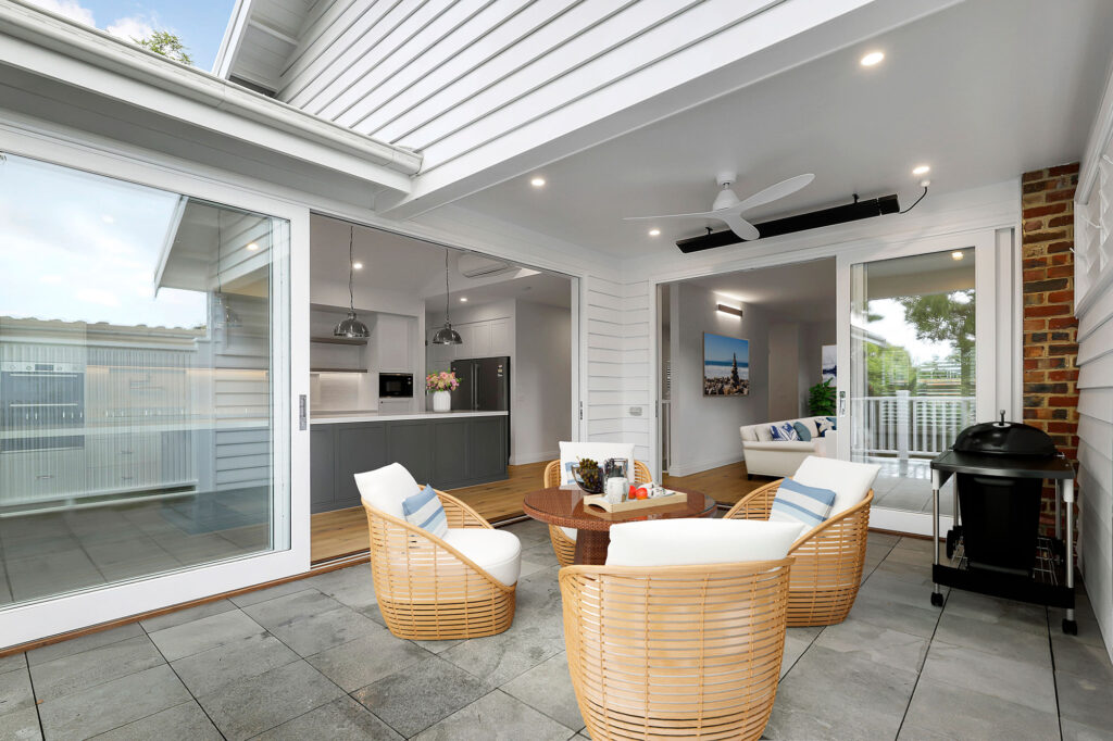 and extension completed in Bayside.